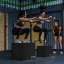 3 In 1 Foam Plyometric Box with 3 Heights and Easy-to-Clean PU Cover by LJGDeals