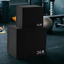 3 In 1 Foam Plyometric Box with 3 Heights and Easy-to-Clean PU Cover by LJGDeals