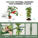3 Pack 60 inch Adjustable Tall Plant Support Trellis for Climbing Plants by LJGDeals