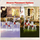 3-Piece Large Lighted Christmas Reindeer Family by LJGDeals