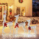 3-Piece Large Lighted Christmas Reindeer Family by LJGDeals