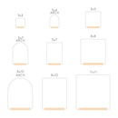 Clear Acrylic Kitchen Conversion Chart