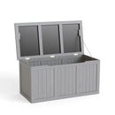 Outdoor Deck Box, Storage With Seat & Table Top by HouseOfZazla