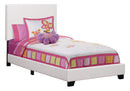 Bed, Upholstered, Transitional