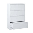 Premium Drawer Metal Lateral File Cabinet With Lock by HouseOfZazla