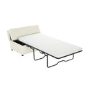Twin Size Folding Ottoman Sleeper Bed With Mattress Convertible Guest Bed by HouseOfZazla