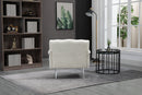 Accent Chair, Living Room Chair / leisure single sofa with acrylic feet