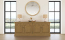 Florence 4-door Dining Sideboard Buffet Cabinet Rustic Honey