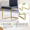 Luxury Aesthetic Upholstered Dining Chairs For Dining Room by HouseOfZazla