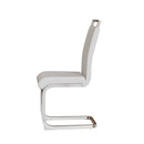 Modern Dining Chairs With Padded Seat, High Back by HouseOfZazla