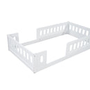 Platform Bed With Guardrail