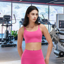 Women Sport Bras with Removable Pads, Low-Impact Square Neck by LJGDeals