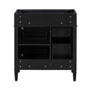 Bathroom Vanity With 2 Drawers And Tip-Out Drawer, Storage Cabinet by HouseOfZazla