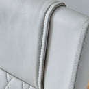 Modern Dining Chairs With Padded Seat, Metal Legs by Unique Piece Furniture