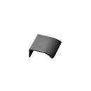 Anthracite Textured "Edge Straight" Tab Drawer Pulls
