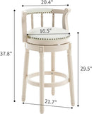 Wooden Bar Stool by HouseOfZazla
