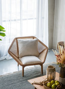 Tectona - Teak Leisure Chair - Natural Wood / Brown by Unique Piece Furniture