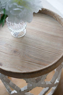Stylish Rustic Round Wooden Table by HouseOfZazla