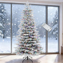 6.5ft Snow Flocked Artificial Christmas Tree