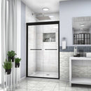 Modern Double Sliding Shower Enclosure, Tempered Glass by HouseOfZazla