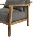 Reagan - Arm Accent Chair With Lumbar Pillow by HouseOfZazla
