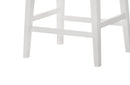 Sasha - 17" Counter Height Stool With Upholstered Seat by HouseOfZazla