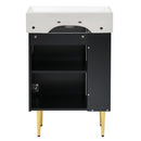 Bathroom Vanity, Combo Cabinet, Bathroom Storage Cabinet, Single Ceramic Sink by HouseOfZazla