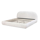 Archie Puffy Grounded - Upholstered Platform Bed by HouseOfZazla