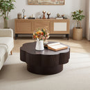 Modern Plum Blossom Shaped Coffee Table With Storage by Unique Piece Furniture