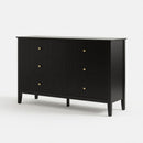 Modern 6 Drawer Fluted Dresser by HouseOfZazla