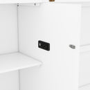 Murphy Bed With Shelves, Drawers And USB Ports