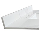 37-Inch Quartz Bathroom Vanity Top