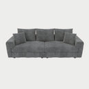 4 Seat Modern Comfy Upholstered Sofa Cloud Couch
