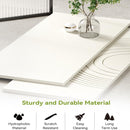 Modern Reception Desk, Front Desk Table With Cable Grommet & Privacy Panels by HouseOfZazla