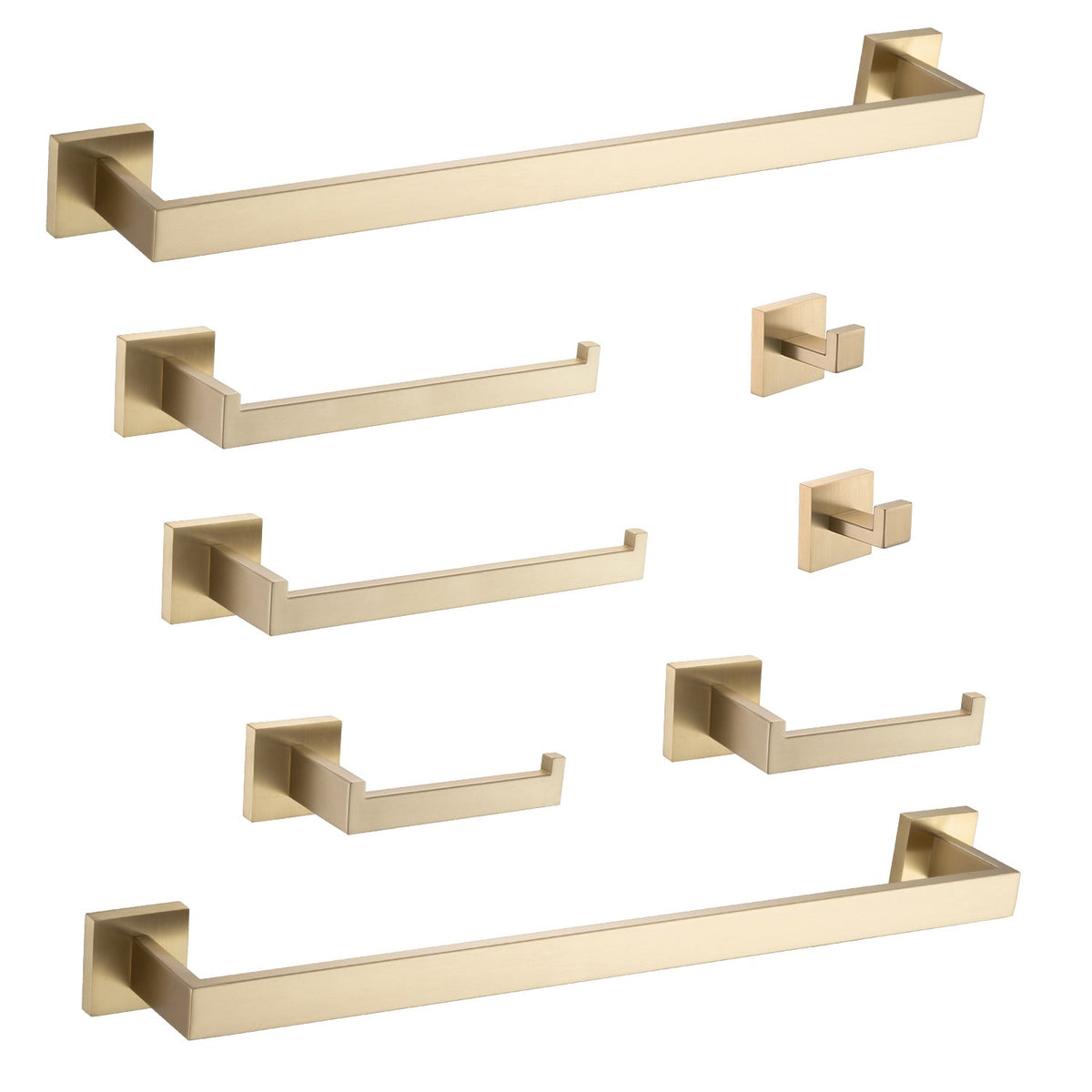 8-Piece Bathroom Hardware Set, photo 3 of 10