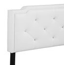 Button Tufted Bed Charming For Cozy Spaces by HouseOfZazla