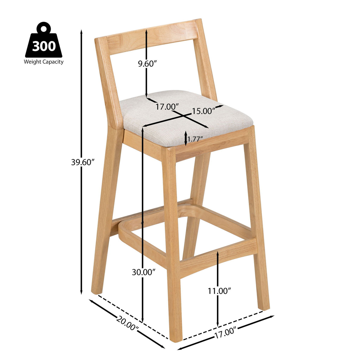 Jasper - Indoor Barstool (Set of 2), photo 11 of 30