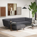 Addison - L Shape Sectional Sofa Tufted by HouseOfZazla