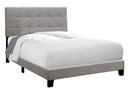 Transitional Upholstered Bed Frame by HouseOfZazla