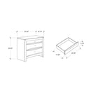 Lucille - Nightstand With Spacious Drawers by Unique Piece Furniture