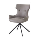 Damita - Side Chair With Swivel (Set of 2) - Camel