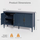 Vintage Buffet Cabinet With Adjustable Shelves by HouseOfZazla