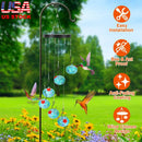 Wind Chimes Humming Bird Feeder Ant and Bee Proof Outdoor Hanging Hummingbird Feeder For Viewing Decoration For Garden Patio Yard Balcony by GBruno Store