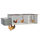 20.93ft² Large Wooden Chicken Coop Outdoor Hen House by HouseOfZazla
