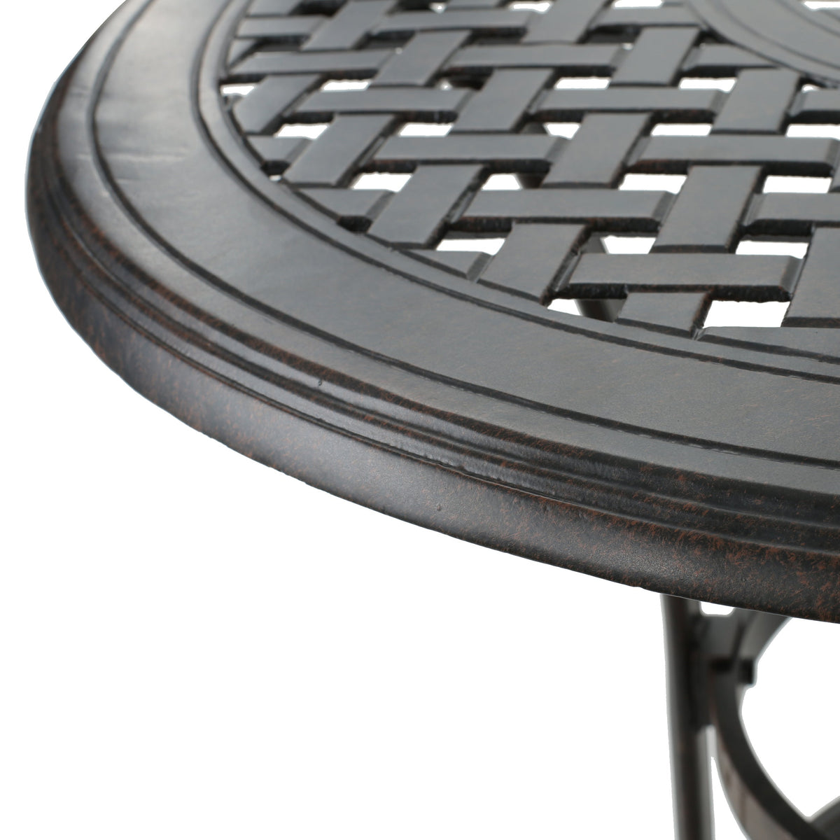 Cast Aluminium Bar Table, photo 4 of 8