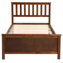 Platform Bed With Headboard, Footboard And Wood Slat Support by HouseOfZazla