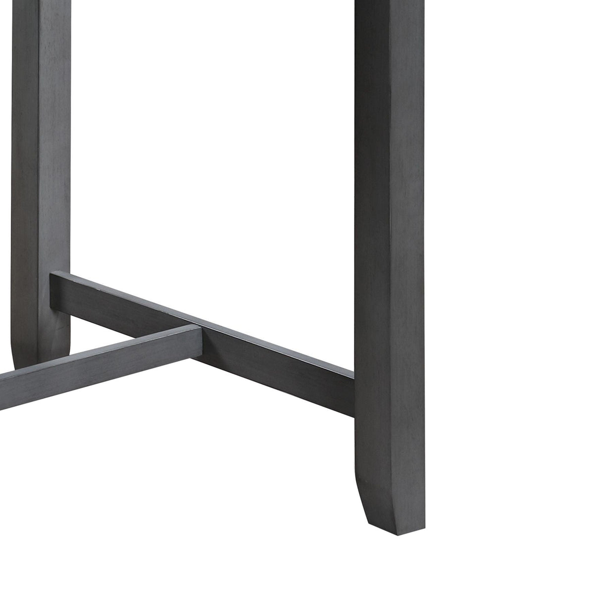 Graham - Small Space Counter Height Dining Table With USB Charging Ports And Shelves, photo 4 of 10