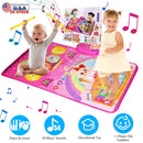 Baby Musical Mat With 55 Music Sounds Toddler Toys Floor Piano Keyboard Mat Drum Mat Carpet Educational Musical Learning Toy Infant Music Toy for 1 2