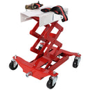 Heavy Duty Low Lift Transmission Jack With Nylon Safety Strap by HouseOfZazla