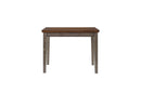 Counter Height 2 Tone 4 Drawer Dining Table - Gray by HouseOfZazla
